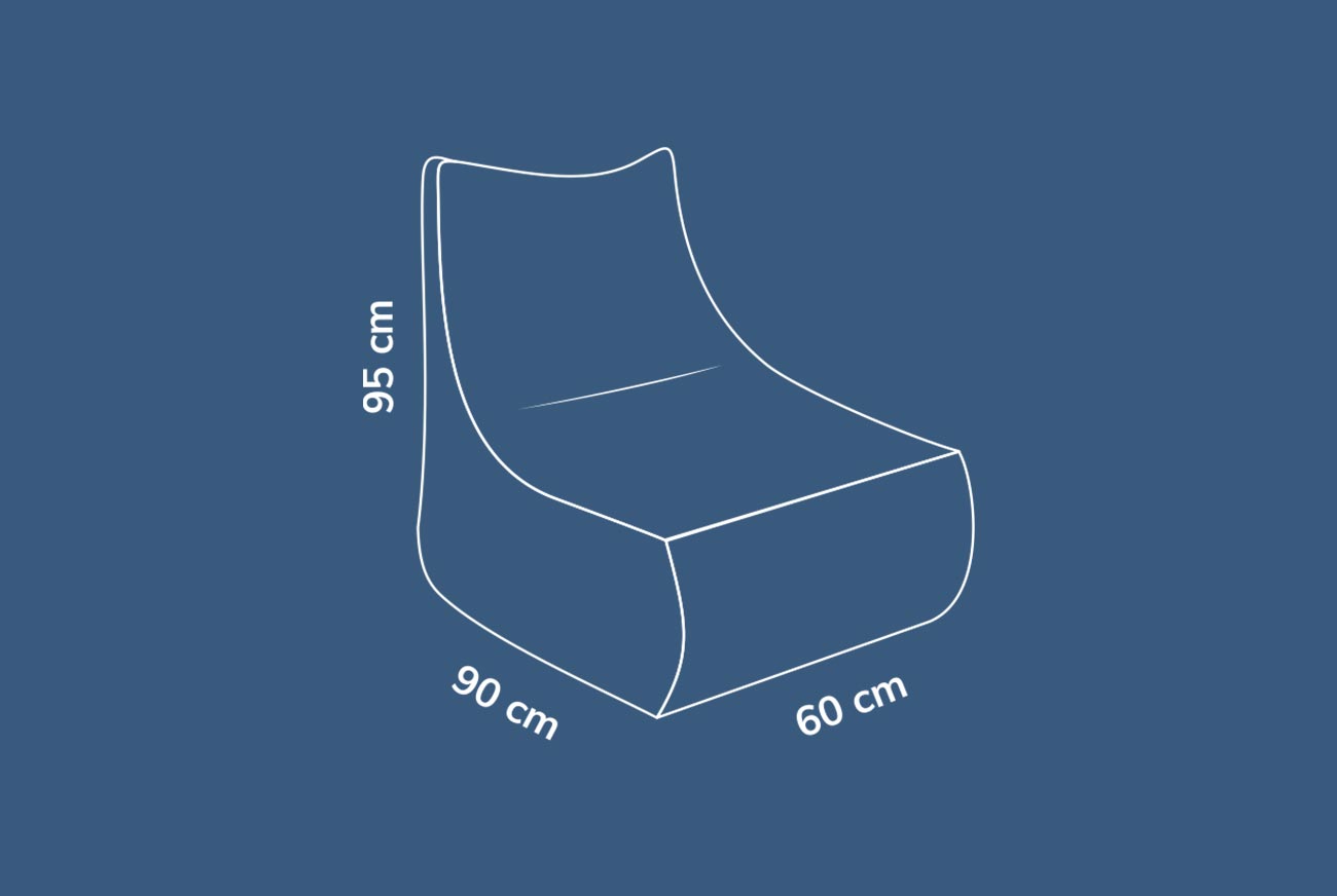 Fotel typu bean bag
